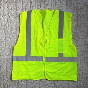 High-Visibility Safety Vest - Neon Yellow